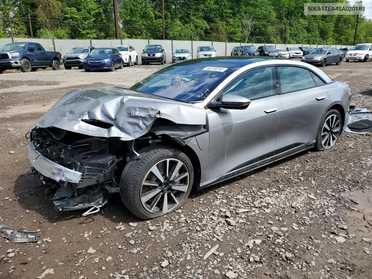 2025 Lucid Motors Air Touring VIN: 50EA1TEA4SA020183 Lot: 53210316