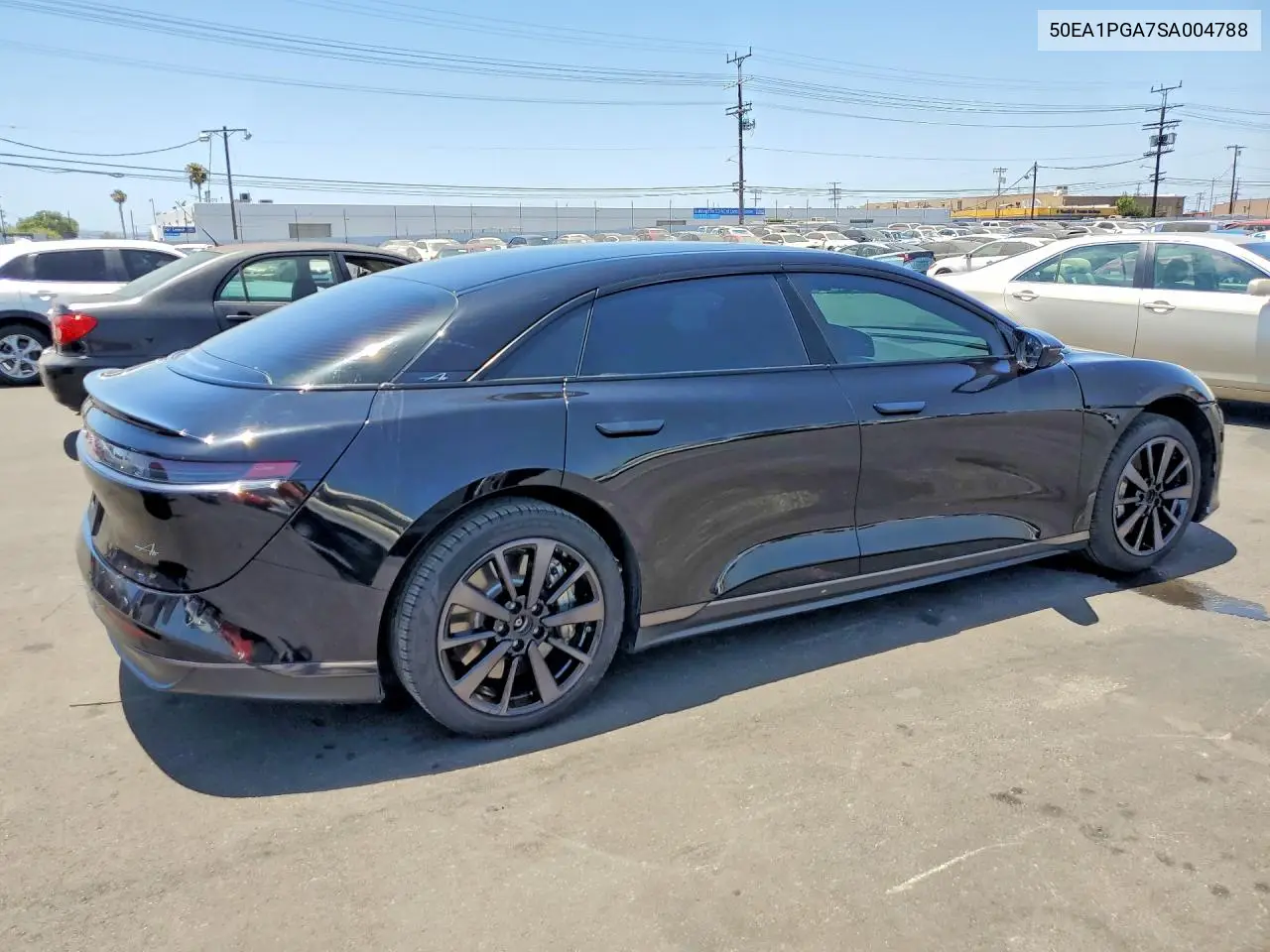 2025 Lucid Motors Air Pure VIN: 50EA1PGA7SA004788 Lot: 56988416
