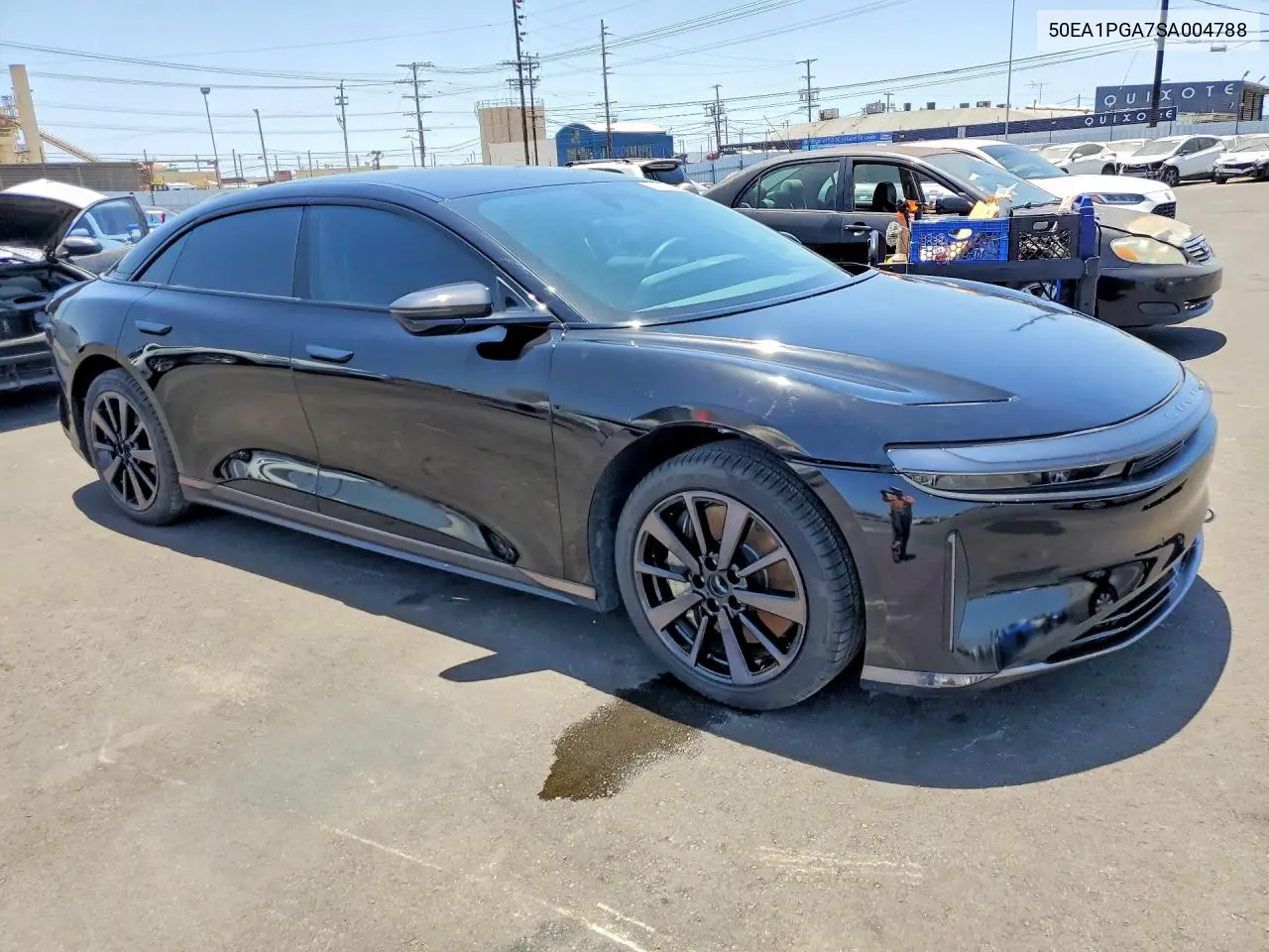 2025 Lucid Motors Air Pure VIN: 50EA1PGA7SA004788 Lot: 56988416