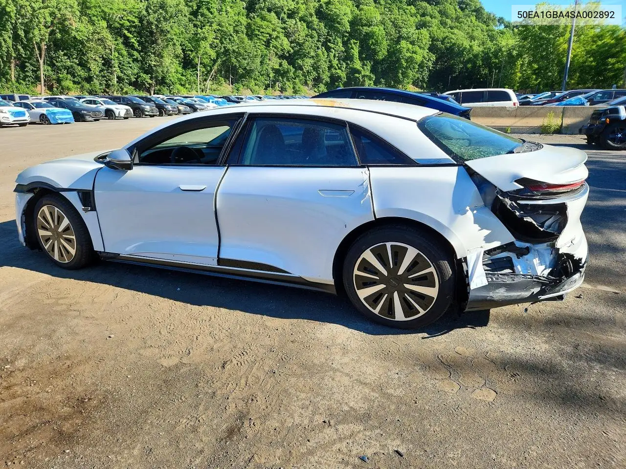 2025 Lucid Motors Air Grand Touring VIN: 50EA1GBA4SA002892 Lot: 57565586