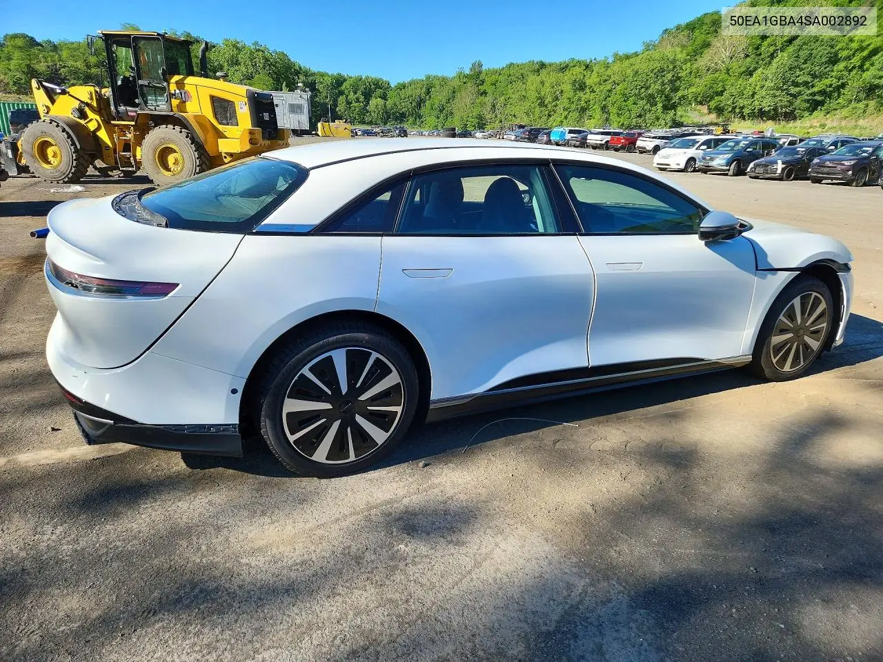 2025 Lucid Motors Air Grand Touring VIN: 50EA1GBA4SA002892 Lot: 57565586