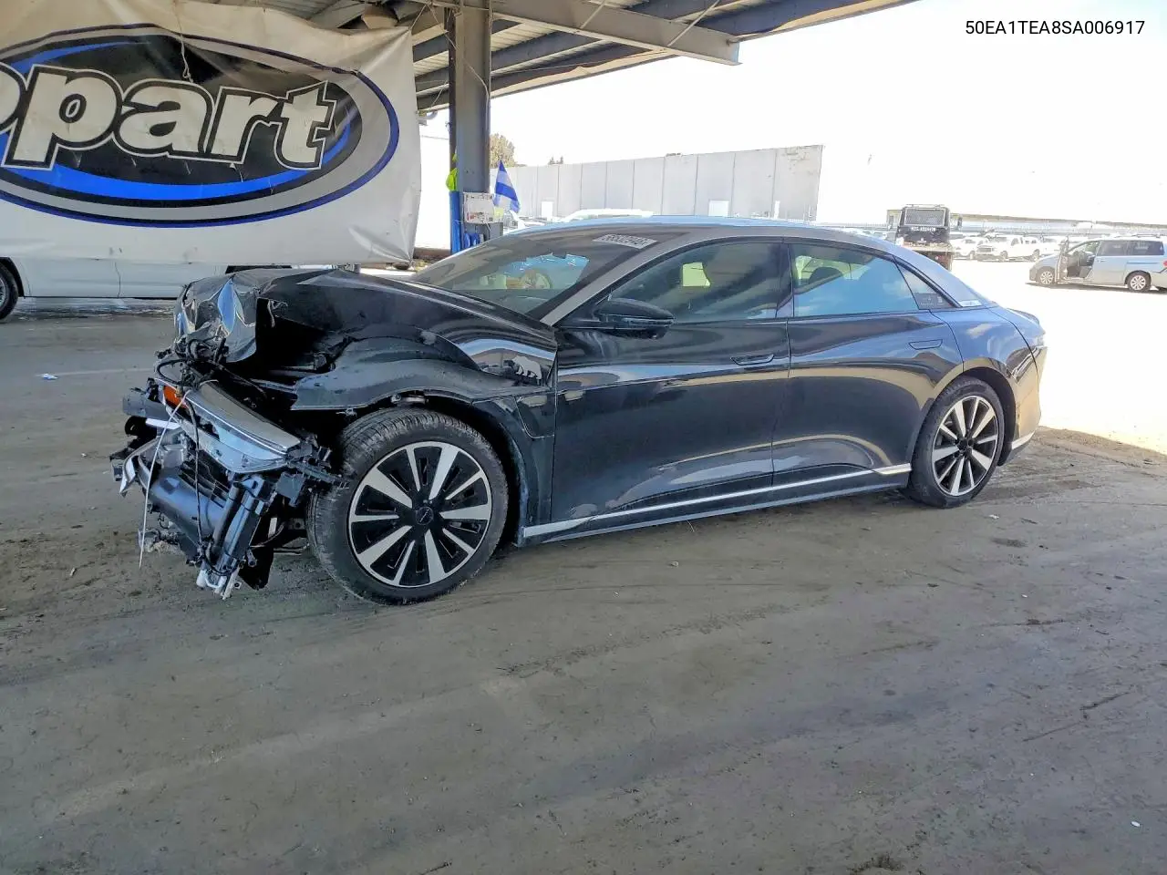 2025 Lucid Motors Air Touring VIN: 50EA1TEA8SA006917 Lot: 58532946