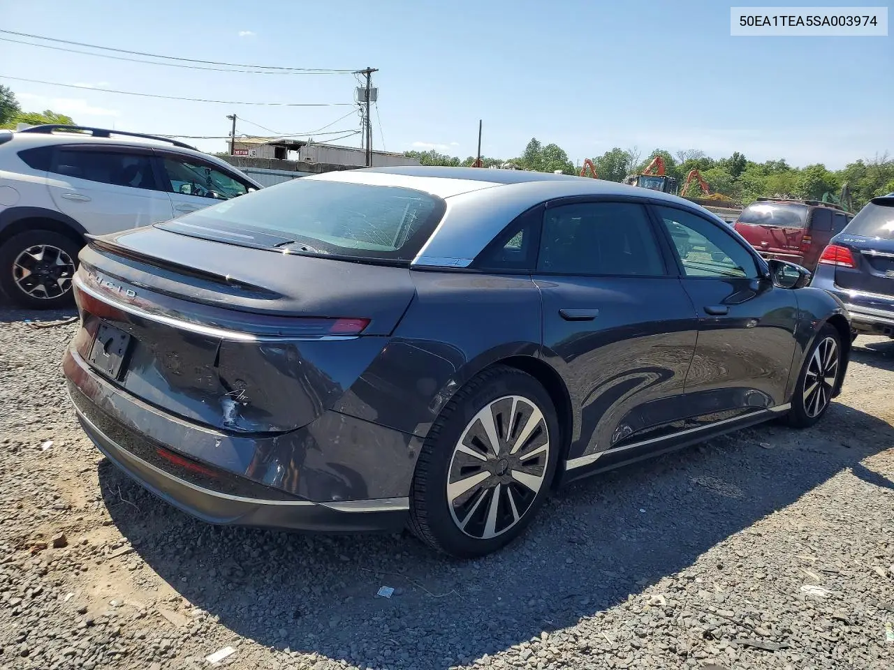 2025 Lucid Motors Air Touring VIN: 50EA1TEA5SA003974 Lot: 60202776