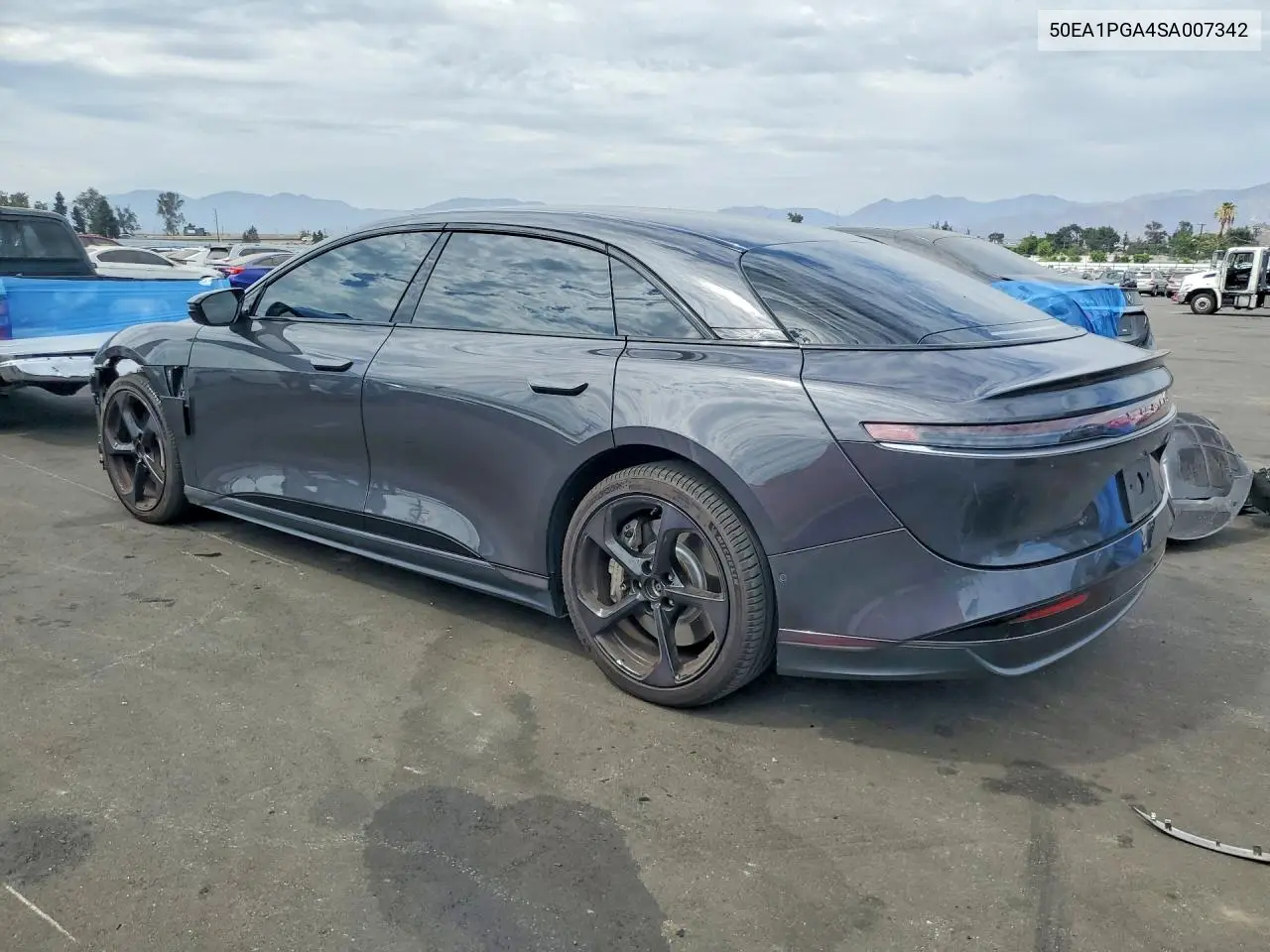 2025 Lucid Motors Air Pure VIN: 50EA1PGA4SA007342 Lot: 60985486