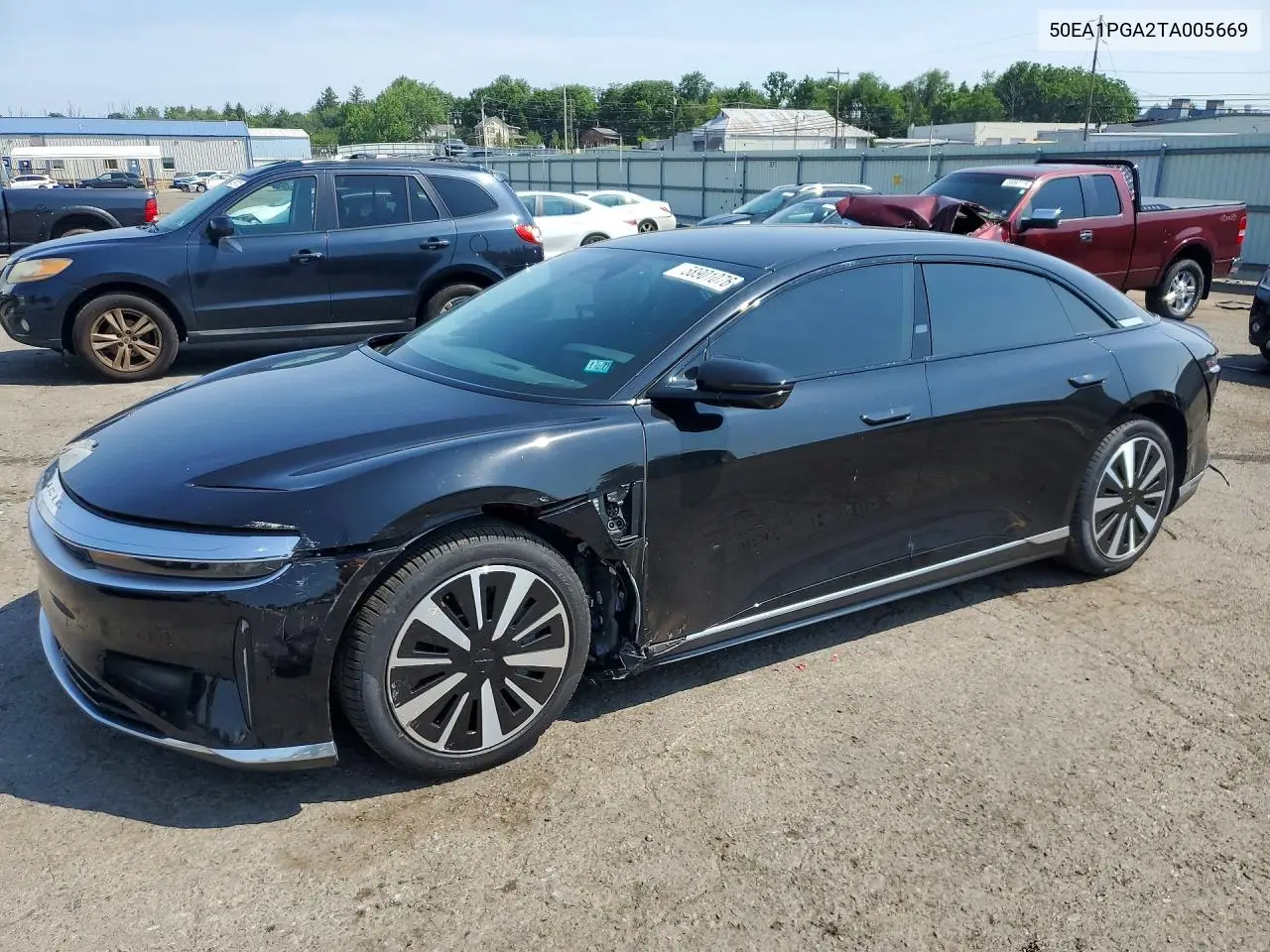 2026 Lucid Motors Air Pure VIN: 50EA1PGA2TA005669 Lot: 58901076