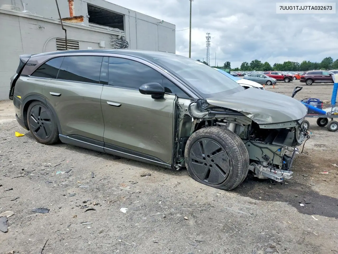 2026 Lucid Motors Gravity Touring VIN: 7UUG1TJJ7TA032673 Lot: 58437176