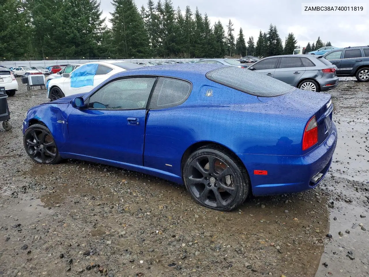 2004 Maserati Coupe Gt VIN: ZAMBC38A740011819 Lot: 79395595