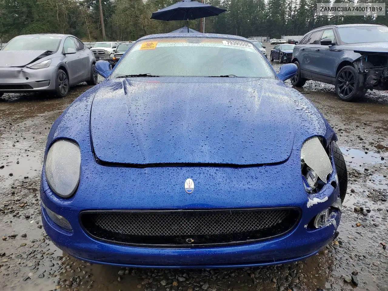 2004 Maserati Coupe Gt VIN: ZAMBC38A740011819 Lot: 79395595