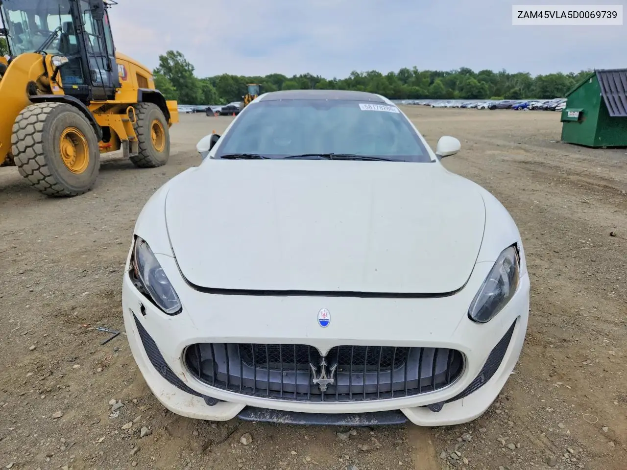 2013 Maserati Granturismo S VIN: ZAM45VLA5D0069739 Lot: 58178286