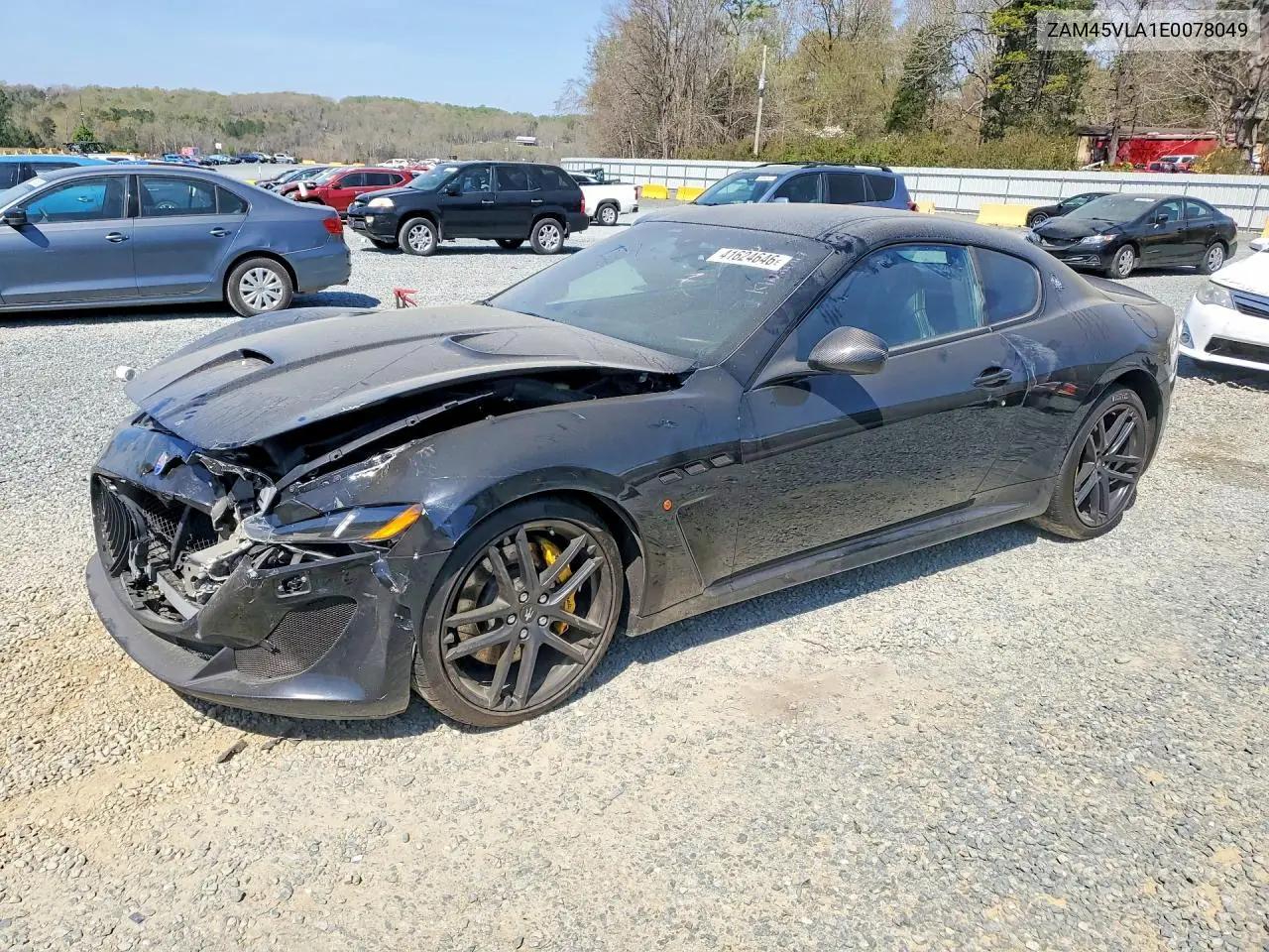 2014 Maserati Granturismo S VIN: ZAM45VLA1E0078049 Lot: 41624646