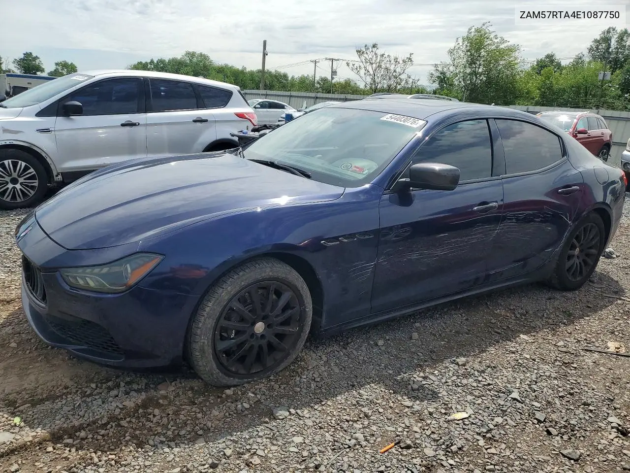 2014 Maserati Ghibli S VIN: ZAM57RTA4E1087750 Lot: 54403076