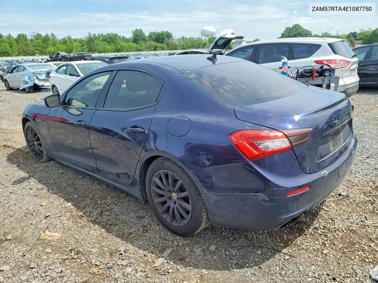 2014 Maserati Ghibli S VIN: ZAM57RTA4E1087750 Lot: 54403076