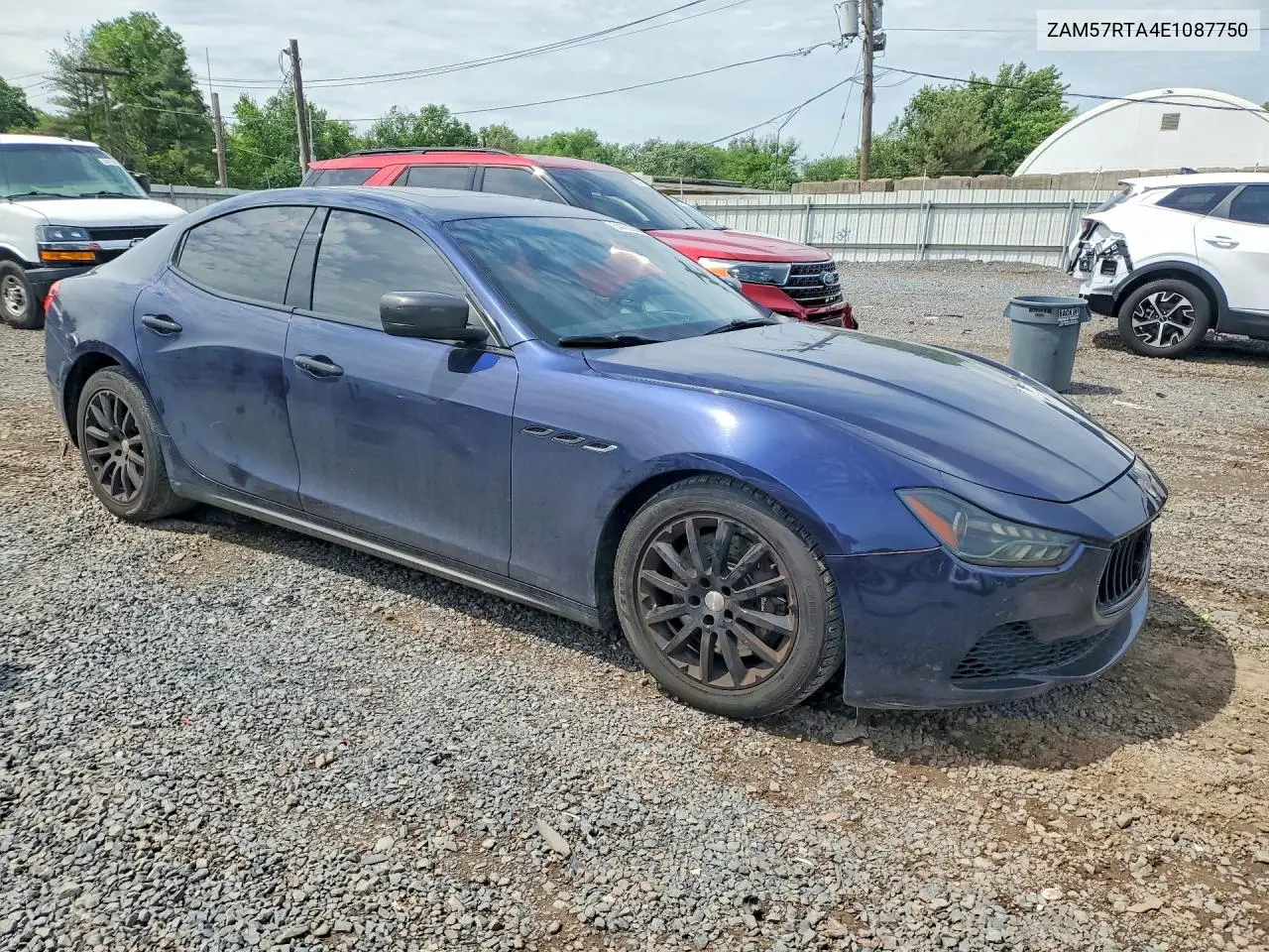 2014 Maserati Ghibli S VIN: ZAM57RTA4E1087750 Lot: 54403076