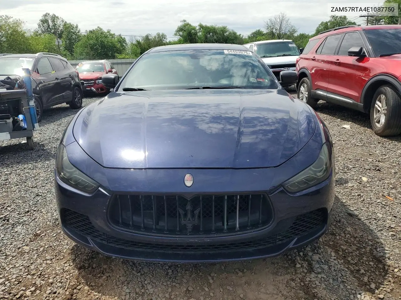 2014 Maserati Ghibli S VIN: ZAM57RTA4E1087750 Lot: 54403076