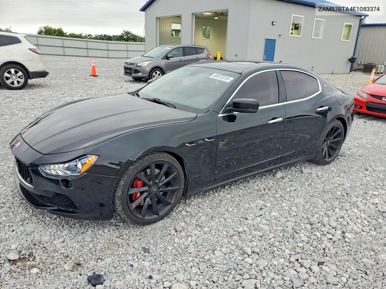 2014 Maserati Ghibli S VIN: ZAM57RTA4E1083374 Lot: 56975316