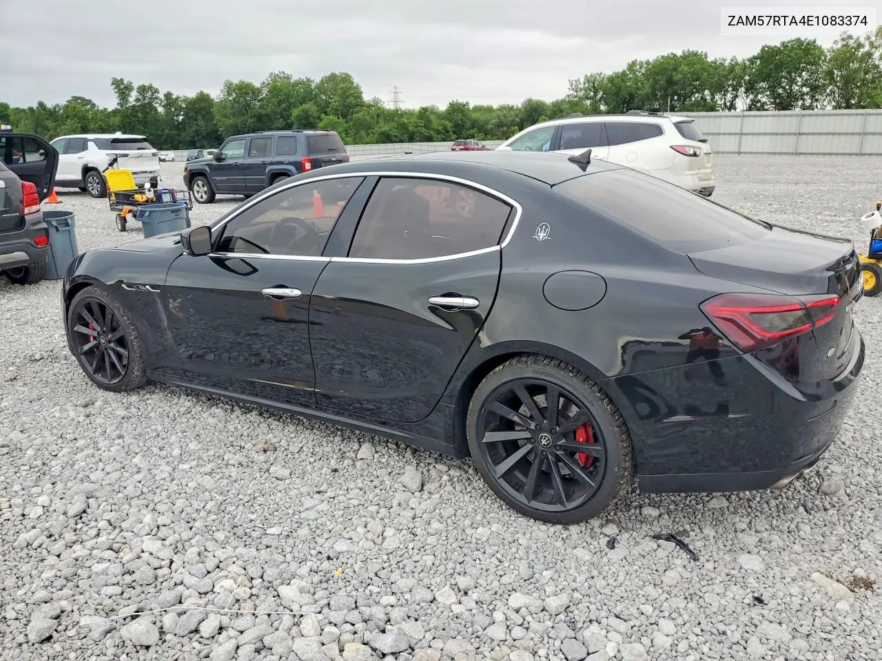 2014 Maserati Ghibli S VIN: ZAM57RTA4E1083374 Lot: 56975316