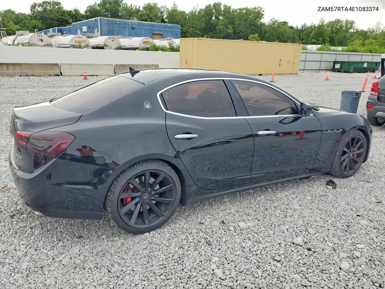 2014 Maserati Ghibli S VIN: ZAM57RTA4E1083374 Lot: 56975316