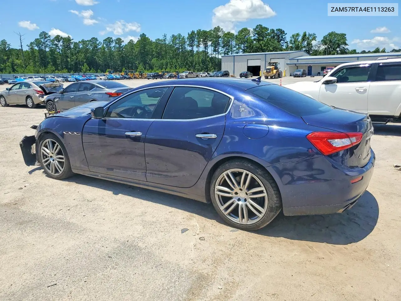 2014 Maserati Ghibli S VIN: ZAM57RTA4E1113263 Lot: 58437406