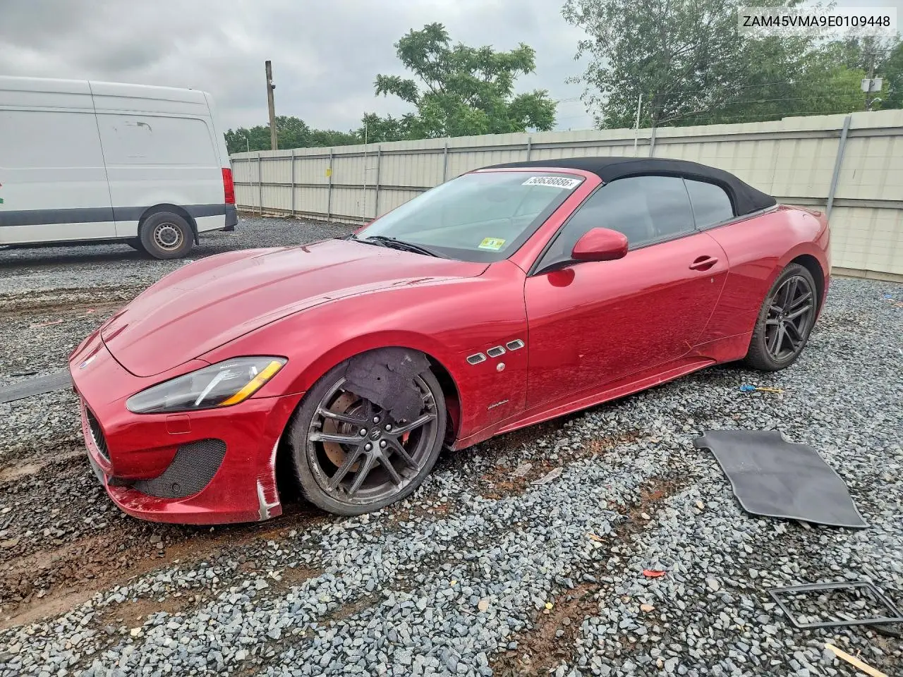 2014 Maserati Granturismo S VIN: ZAM45VMA9E0109448 Lot: 58638886