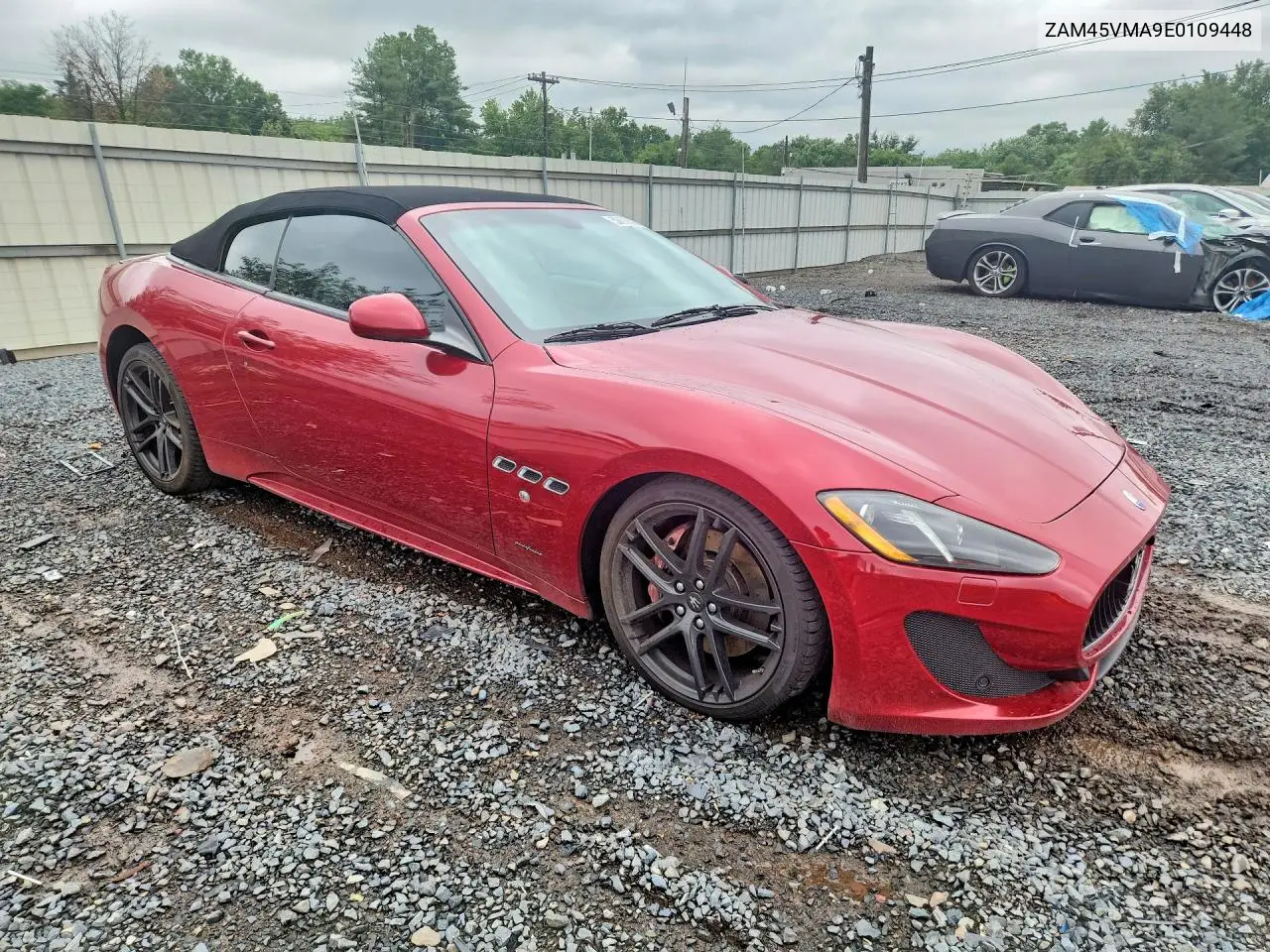 2014 Maserati Granturismo S VIN: ZAM45VMA9E0109448 Lot: 58638886