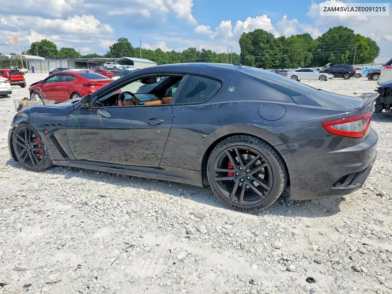 2014 Maserati Grantursmo VIN: ZAM45VLA2E0091215 Lot: 59792706