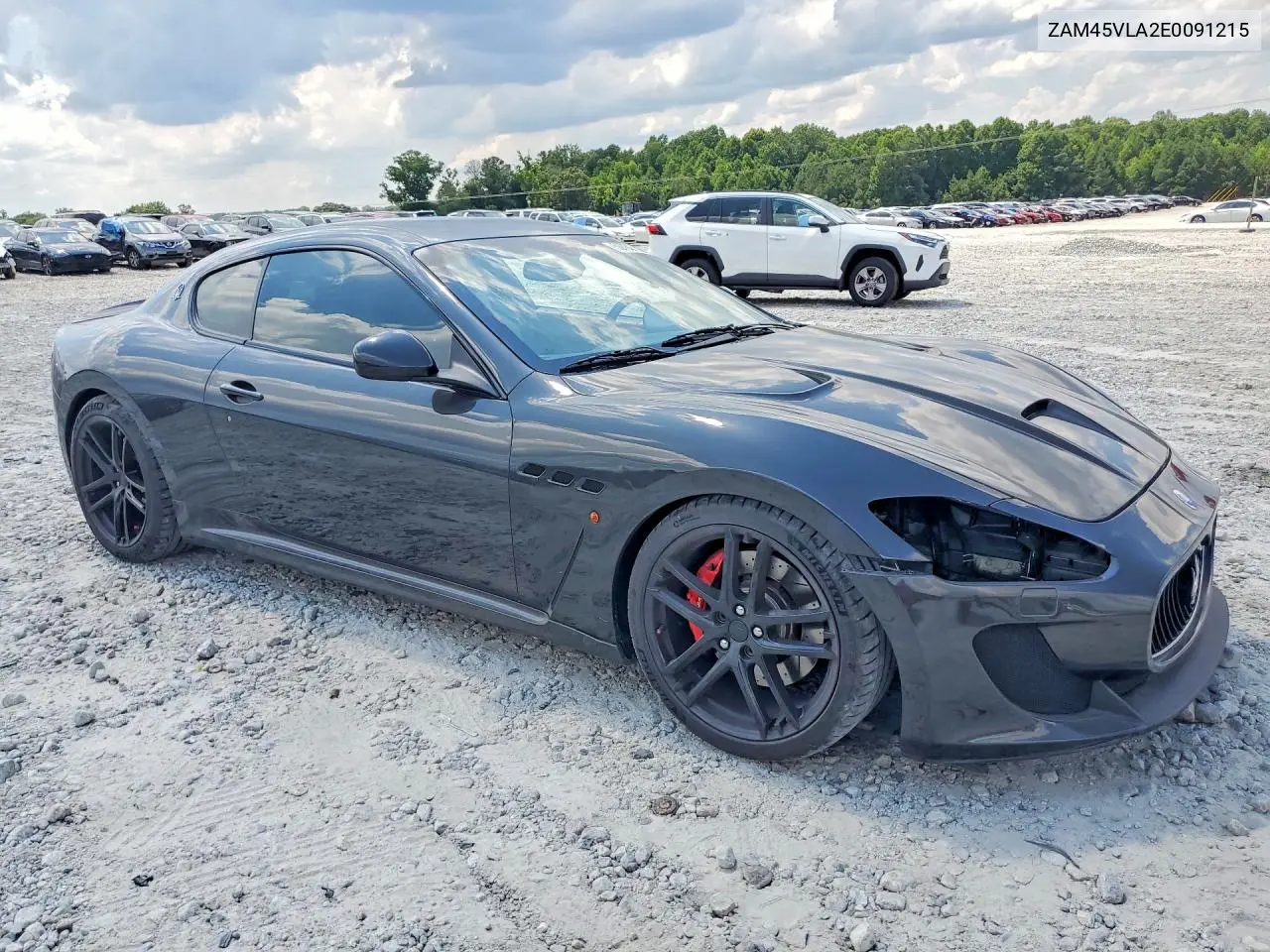 2014 Maserati Grantursmo VIN: ZAM45VLA2E0091215 Lot: 59792706