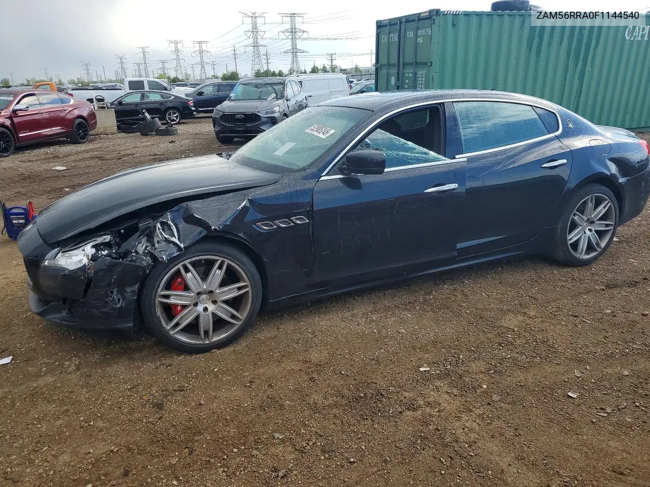 2015 Maserati Quattroporte S VIN: ZAM56RRA0F1144540 Lot: 52985246