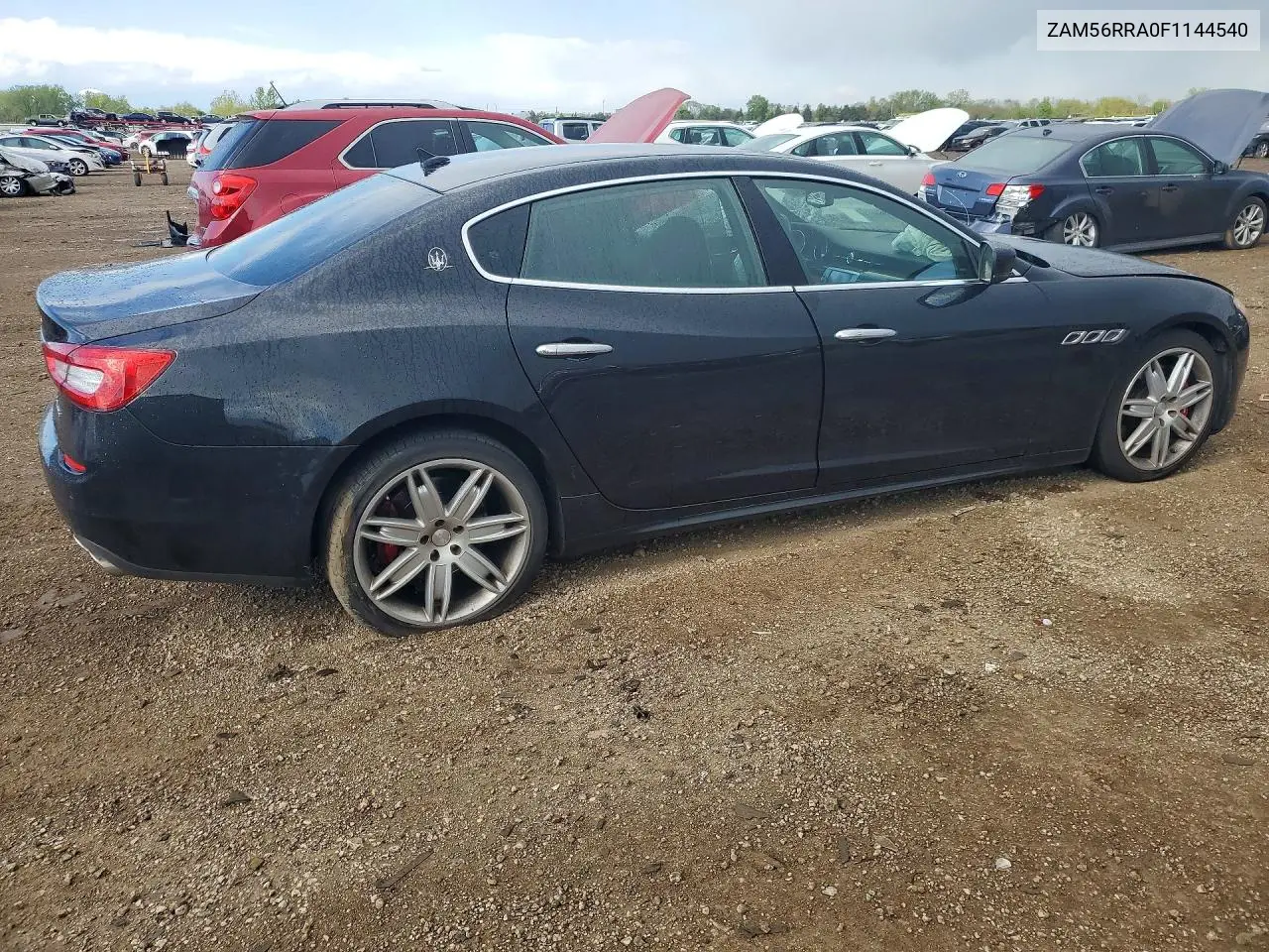 2015 Maserati Quattroporte S VIN: ZAM56RRA0F1144540 Lot: 52985246