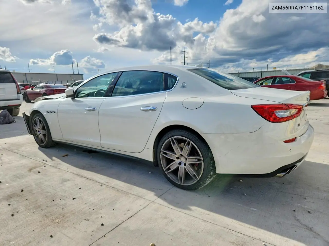 2015 Maserati Quattroporte S VIN: ZAM56RRA7F1151162 Lot: 55397526