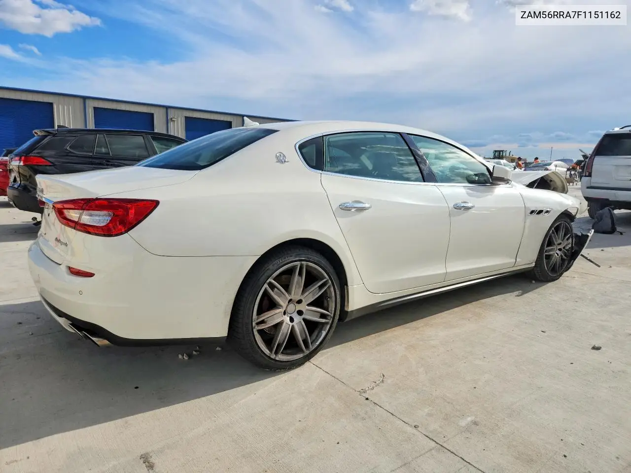 2015 Maserati Quattroporte S VIN: ZAM56RRA7F1151162 Lot: 55397526
