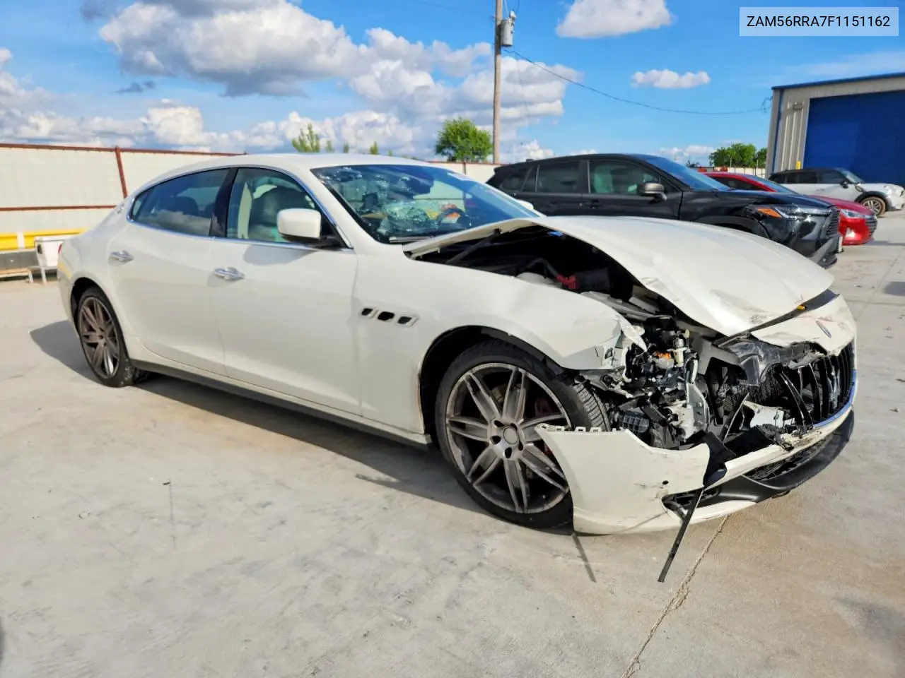2015 Maserati Quattroporte S VIN: ZAM56RRA7F1151162 Lot: 55397526