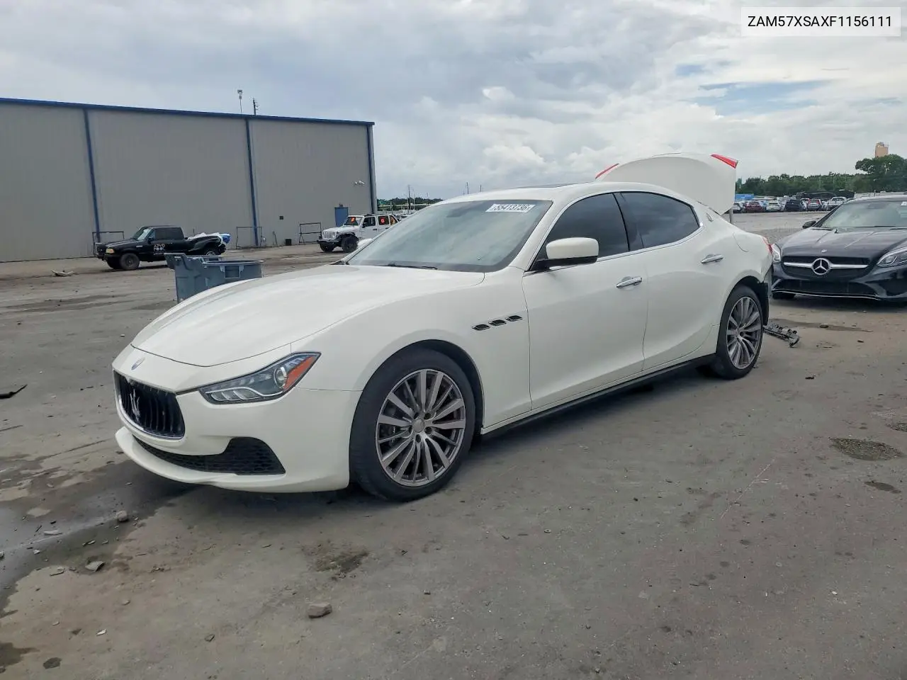 2015 Maserati Ghibli VIN: ZAM57XSAXF1156111 Lot: 55413736