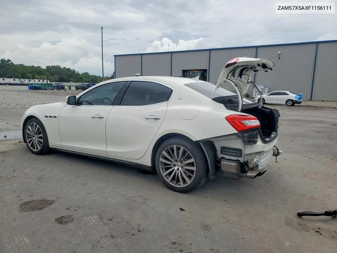 2015 Maserati Ghibli VIN: ZAM57XSAXF1156111 Lot: 55413736