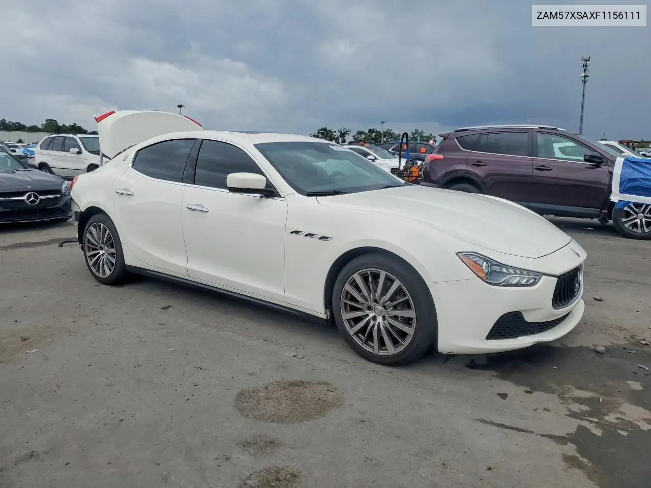2015 Maserati Ghibli VIN: ZAM57XSAXF1156111 Lot: 55413736