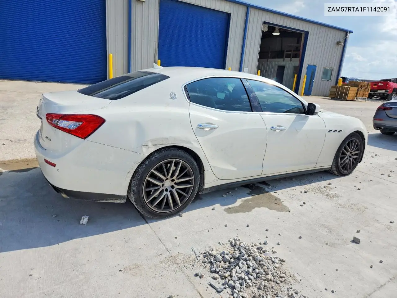 2015 Maserati Ghibli S VIN: ZAM57RTA1F1142091 Lot: 58076346