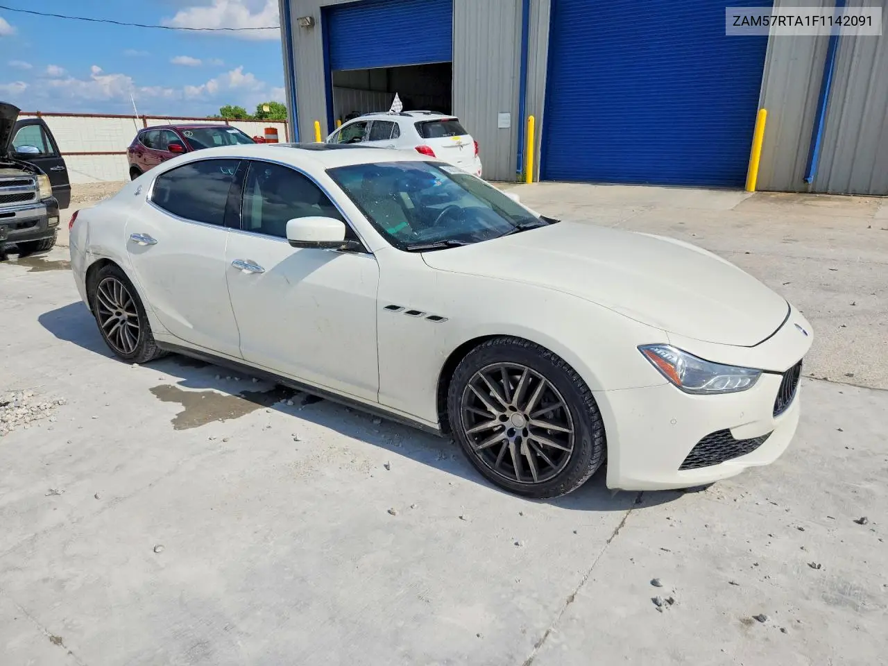 2015 Maserati Ghibli S VIN: ZAM57RTA1F1142091 Lot: 58076346