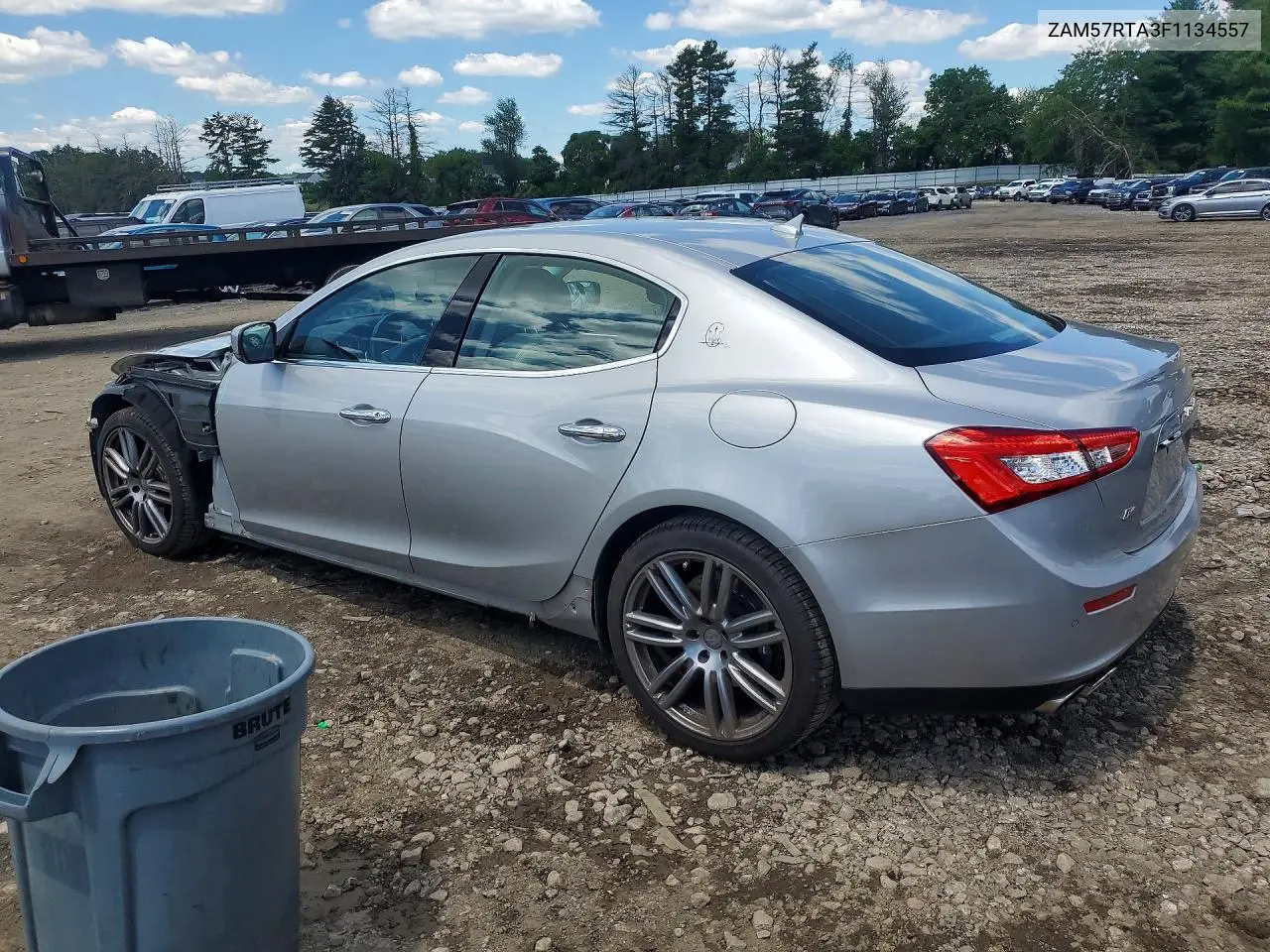 2015 Maserati Ghibli S VIN: ZAM57RTA3F1134557 Lot: 58647406