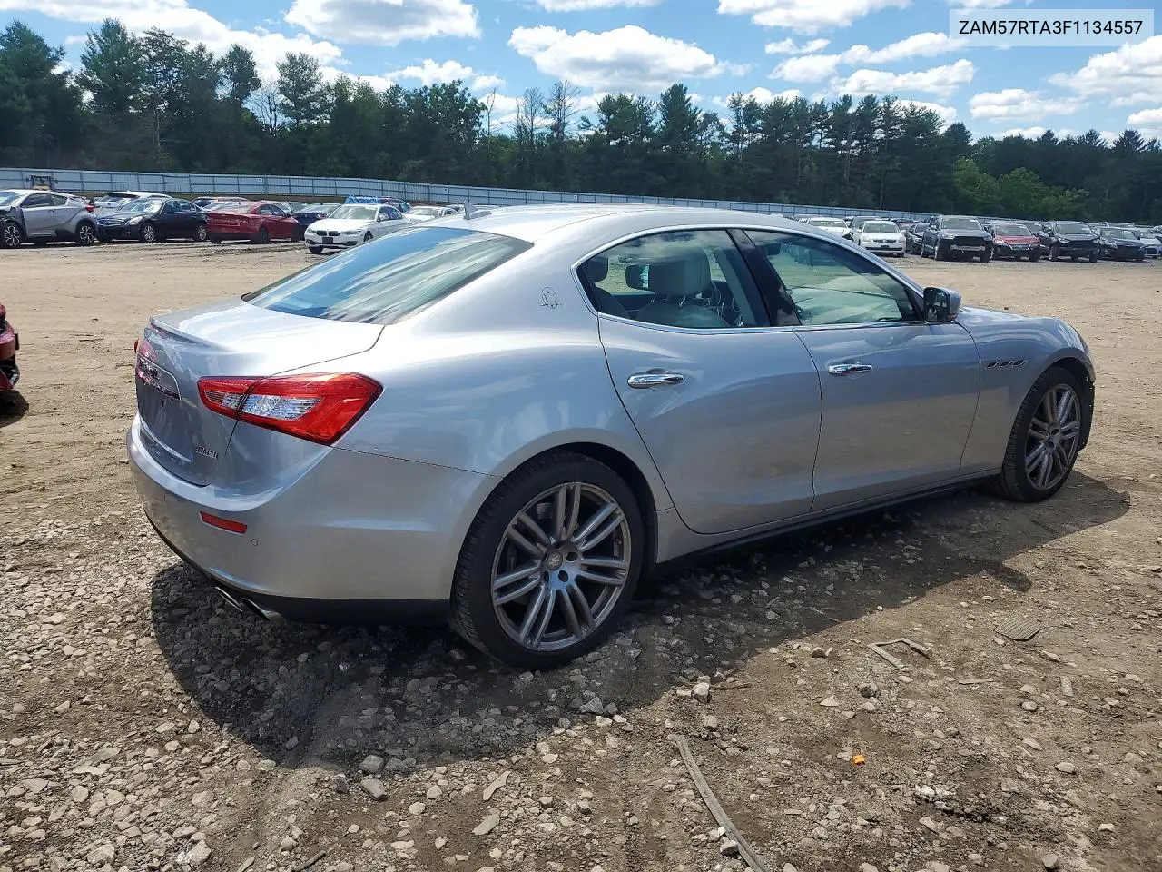 2015 Maserati Ghibli S VIN: ZAM57RTA3F1134557 Lot: 58647406