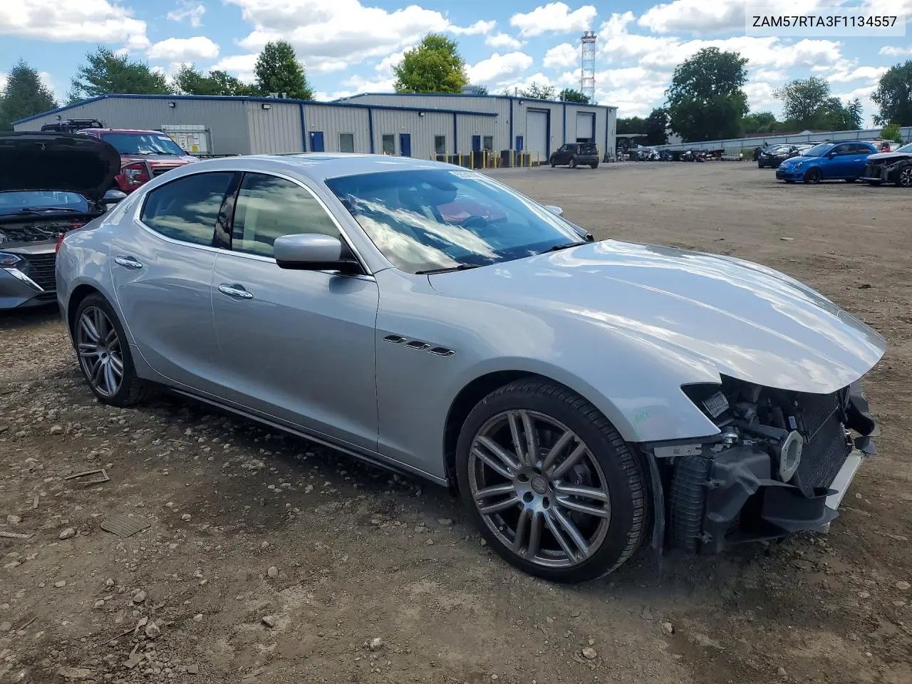 2015 Maserati Ghibli S VIN: ZAM57RTA3F1134557 Lot: 58647406