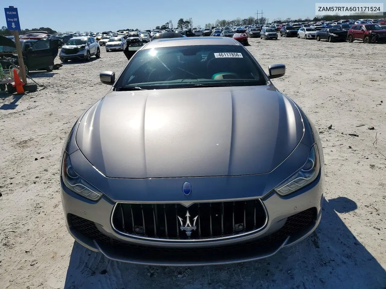 2016 Maserati Ghibli S VIN: ZAM57RTA6G1171524 Lot: 46117856