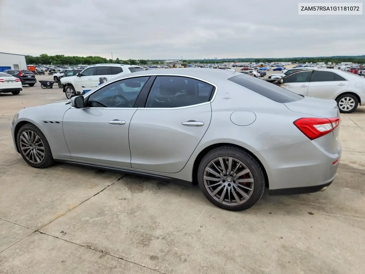2016 Maserati Ghibli S VIN: ZAM57RSA1G1181072 Lot: 52536746