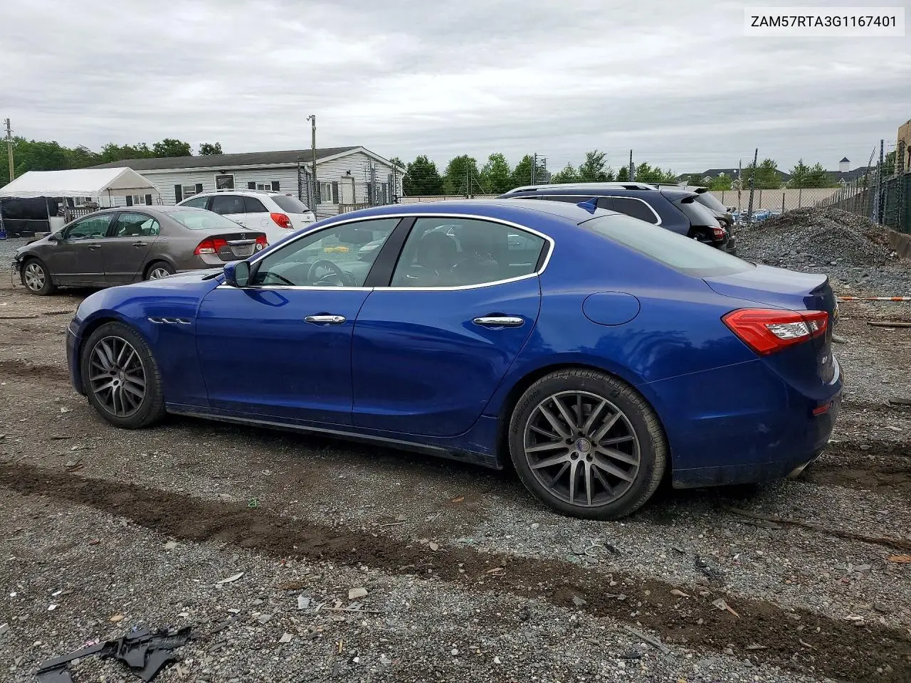 2016 Maserati Ghibli S VIN: ZAM57RTA3G1167401 Lot: 54615066