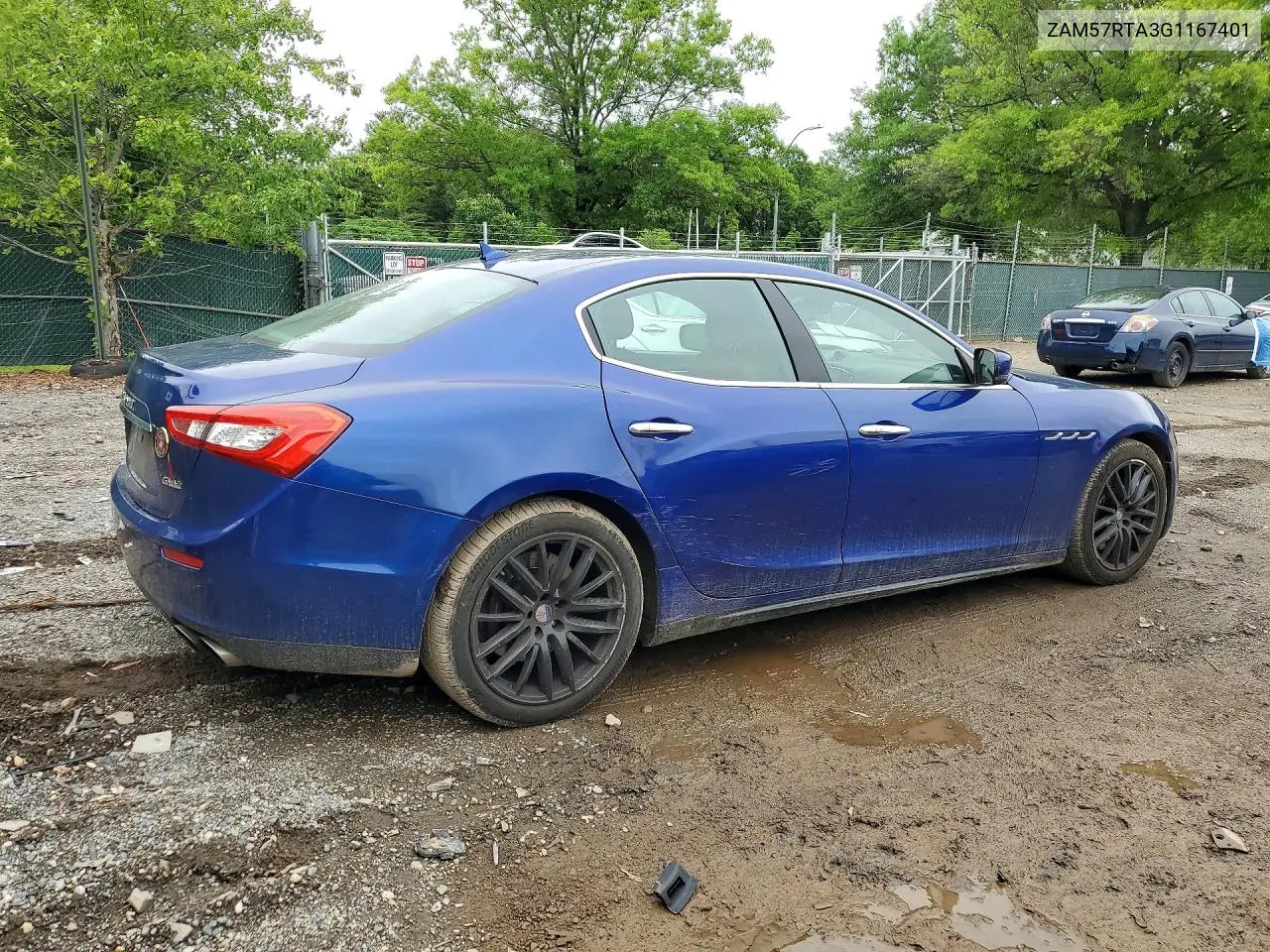 2016 Maserati Ghibli S VIN: ZAM57RTA3G1167401 Lot: 54615066