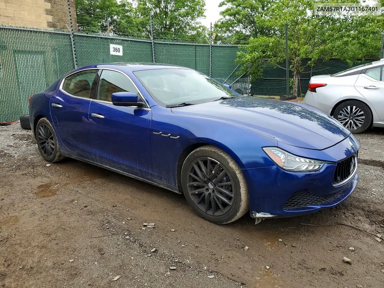 2016 Maserati Ghibli S VIN: ZAM57RTA3G1167401 Lot: 54615066