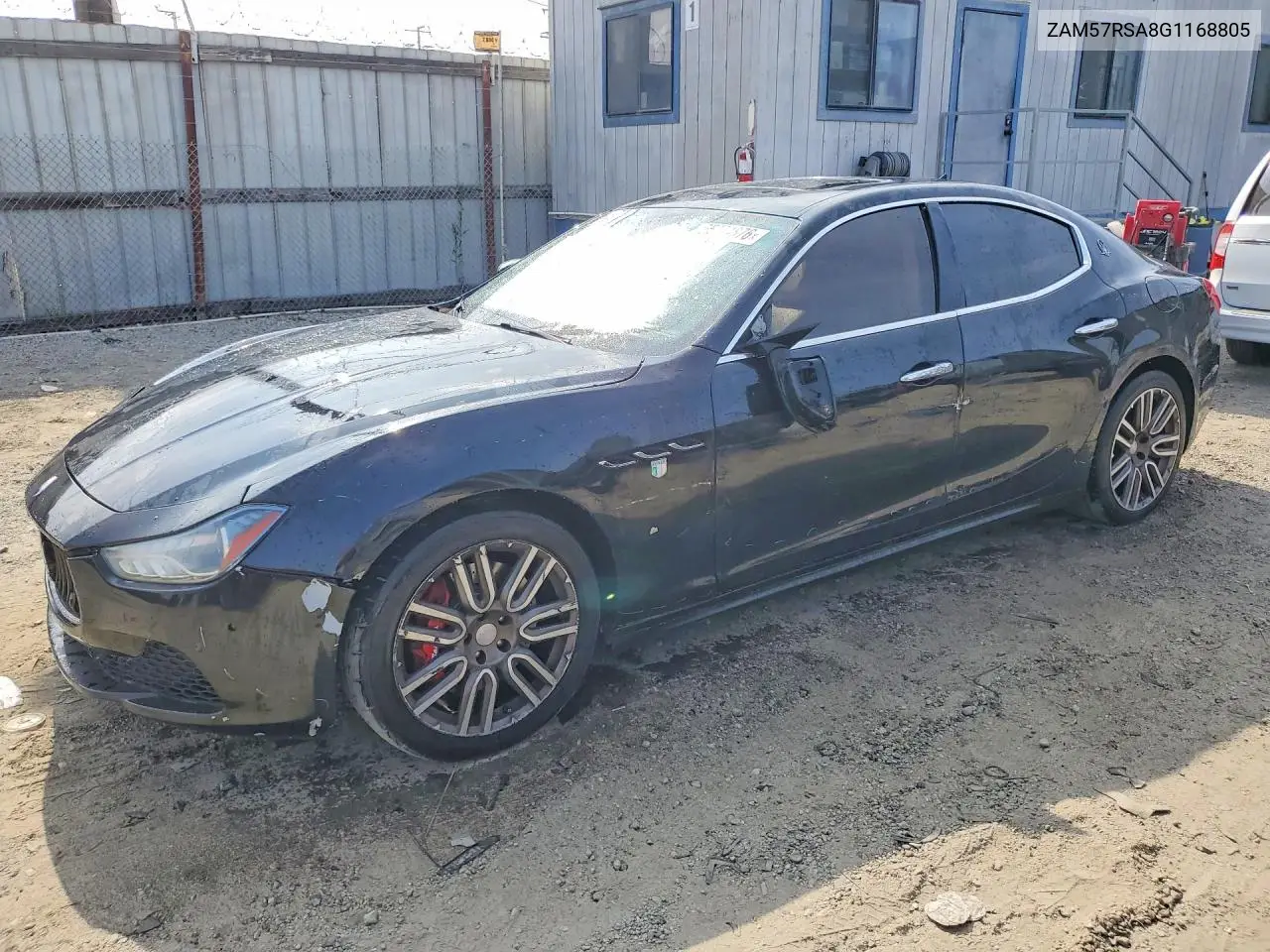 2016 Maserati Ghibli S VIN: ZAM57RSA8G1168805 Lot: 56084876