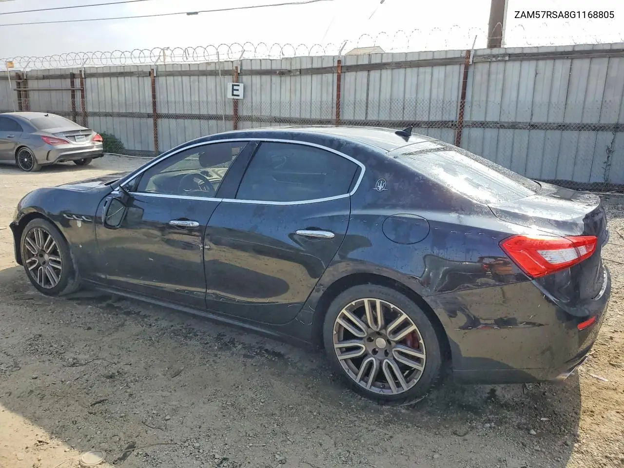 2016 Maserati Ghibli S VIN: ZAM57RSA8G1168805 Lot: 56084876
