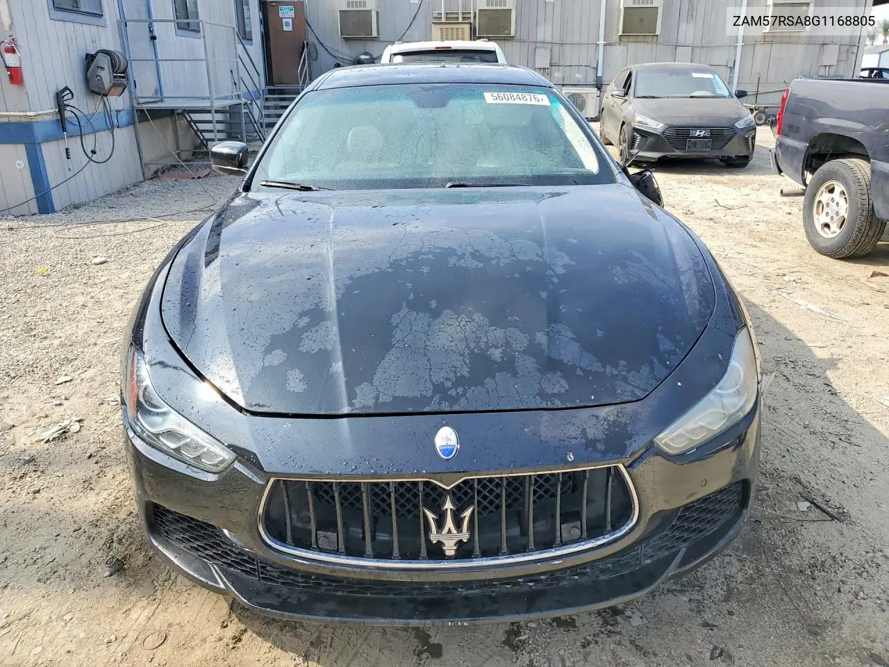 2016 Maserati Ghibli S VIN: ZAM57RSA8G1168805 Lot: 56084876