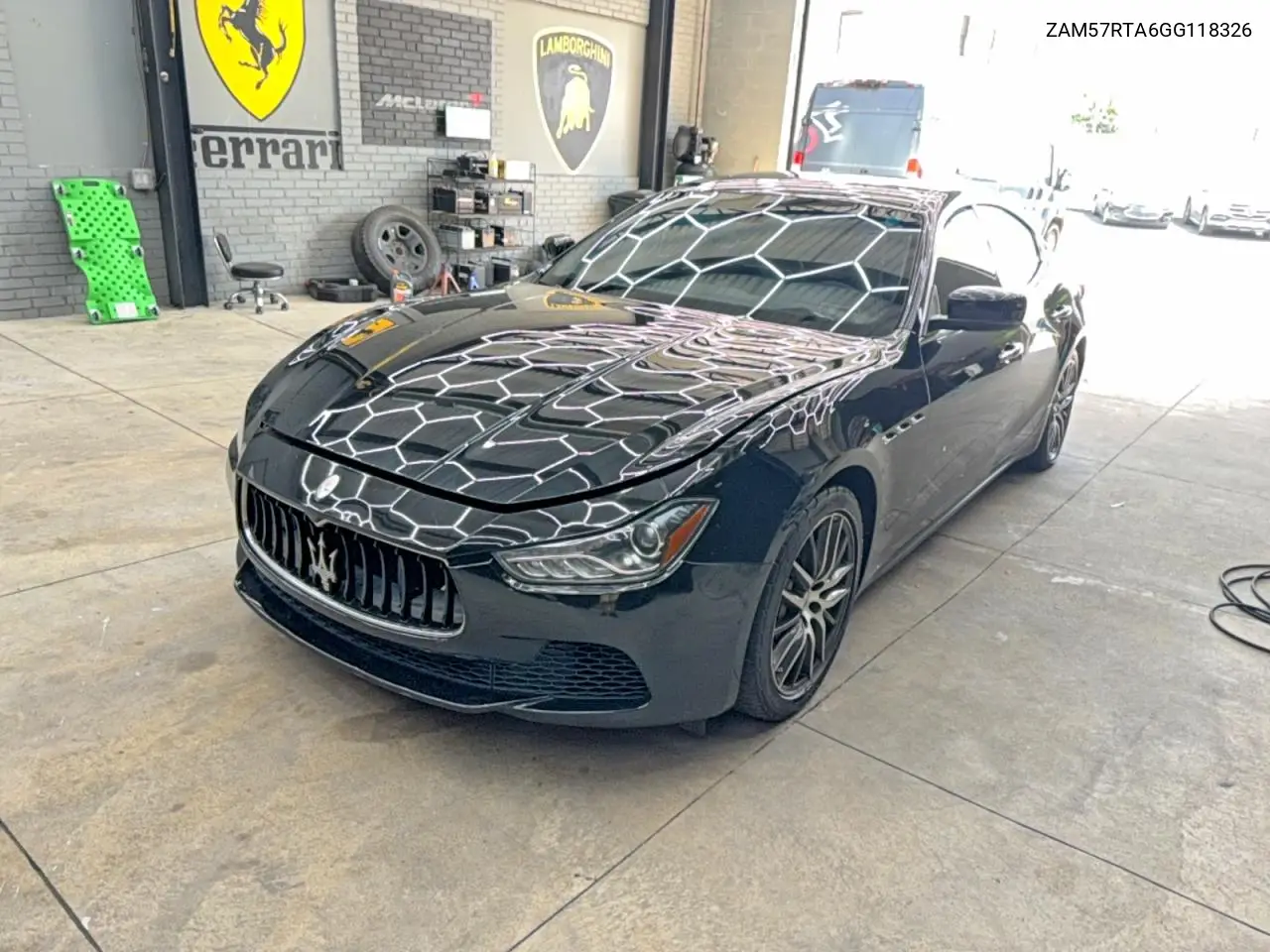 2016 Maserati Ghibli VIN: ZAM57RTA6G1183267 Lot: 58514176