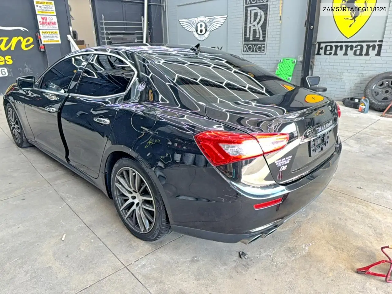 2016 Maserati Ghibli VIN: ZAM57RTA6G1183267 Lot: 58514176