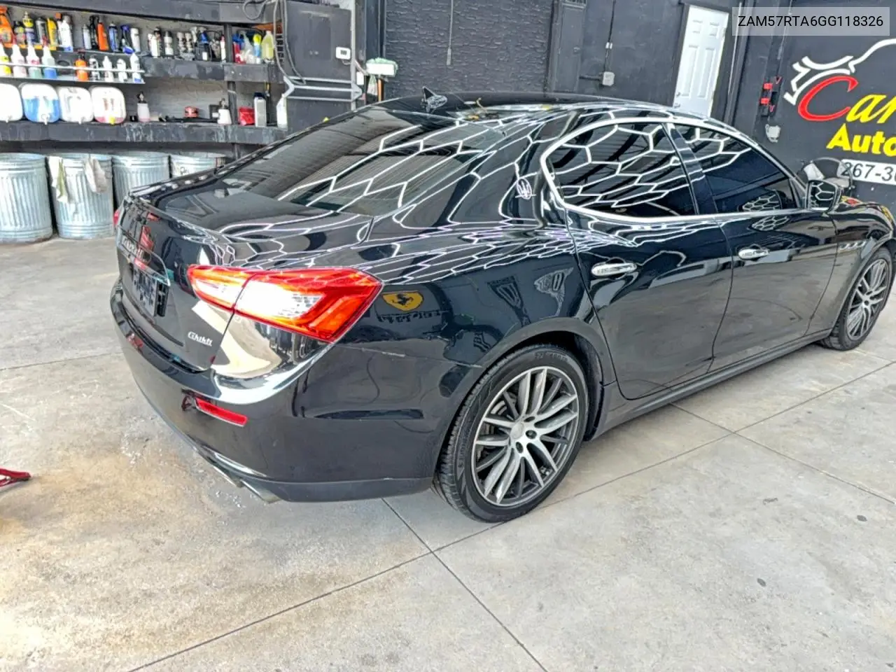 2016 Maserati Ghibli VIN: ZAM57RTA6G1183267 Lot: 58514176